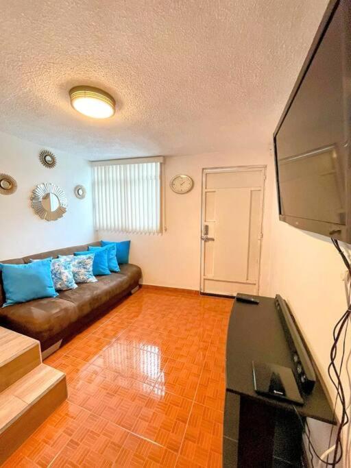 Apartamento Depto Frente A Estadio Gnp Antes Foro Sol Y Autodromo F1 A 10 Min Caminando