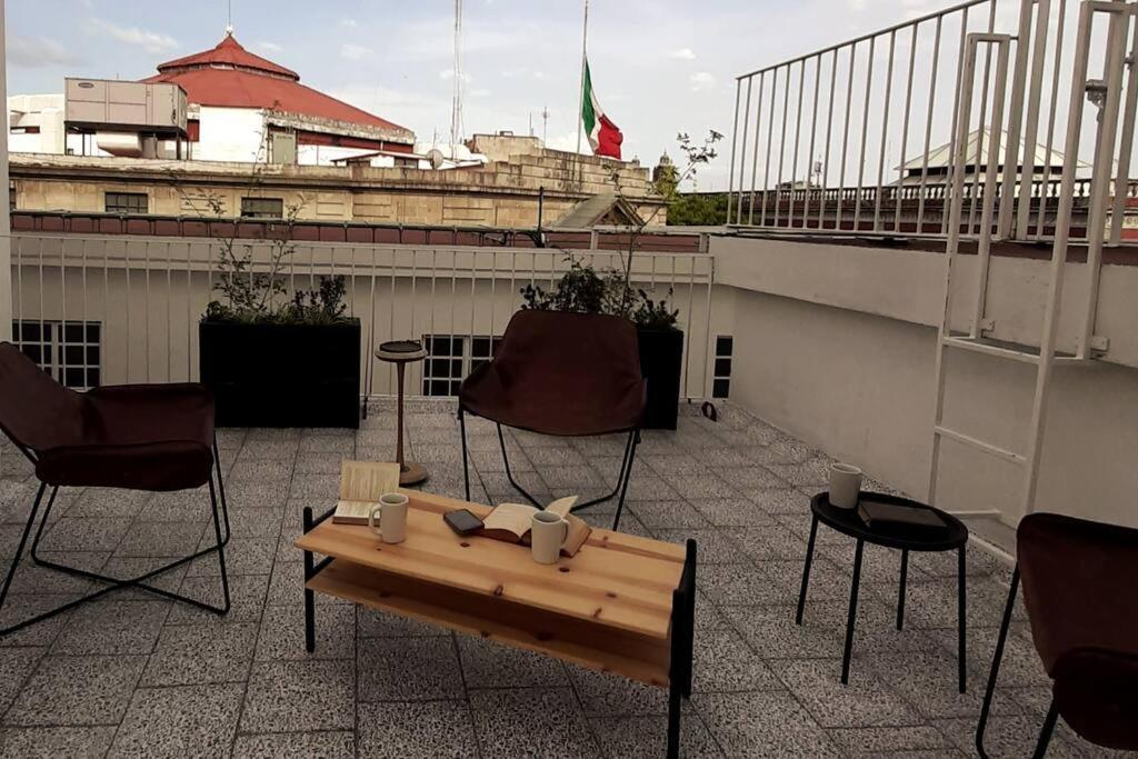 125 Donceles Terraza Privada Centro Histórico Cdmx Apartamento México DF