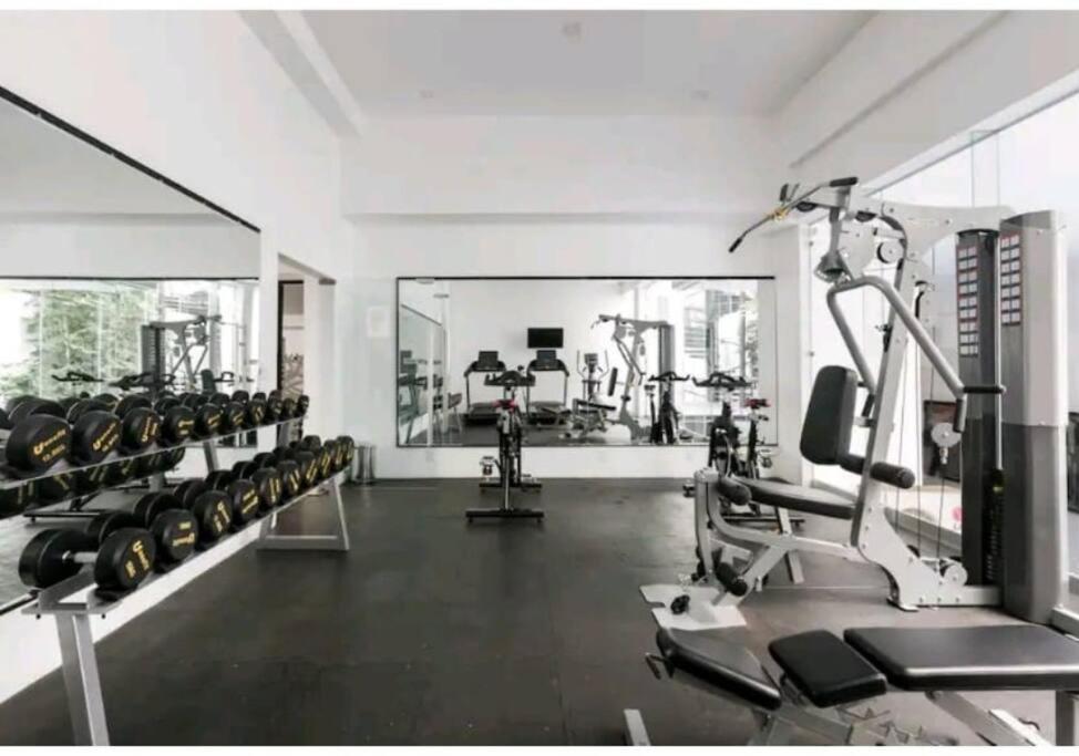 Chic Loft! 150 Bps Fiber Optic Internet Apartment Mexico City