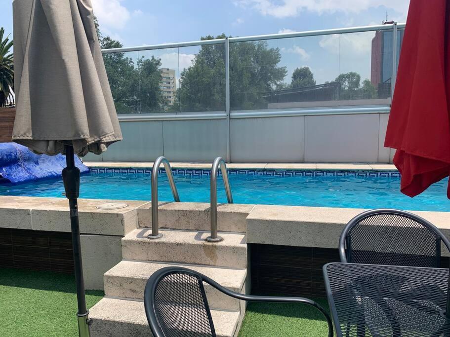 Hermoso Depto C/alberca Y Gym Polanco Apartamento