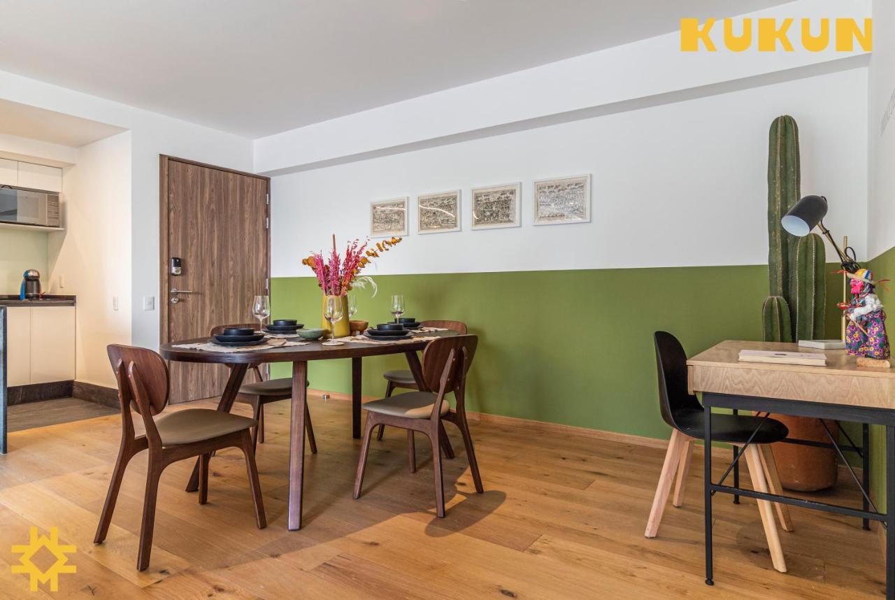 Kukun Condesa Taman Apartamento