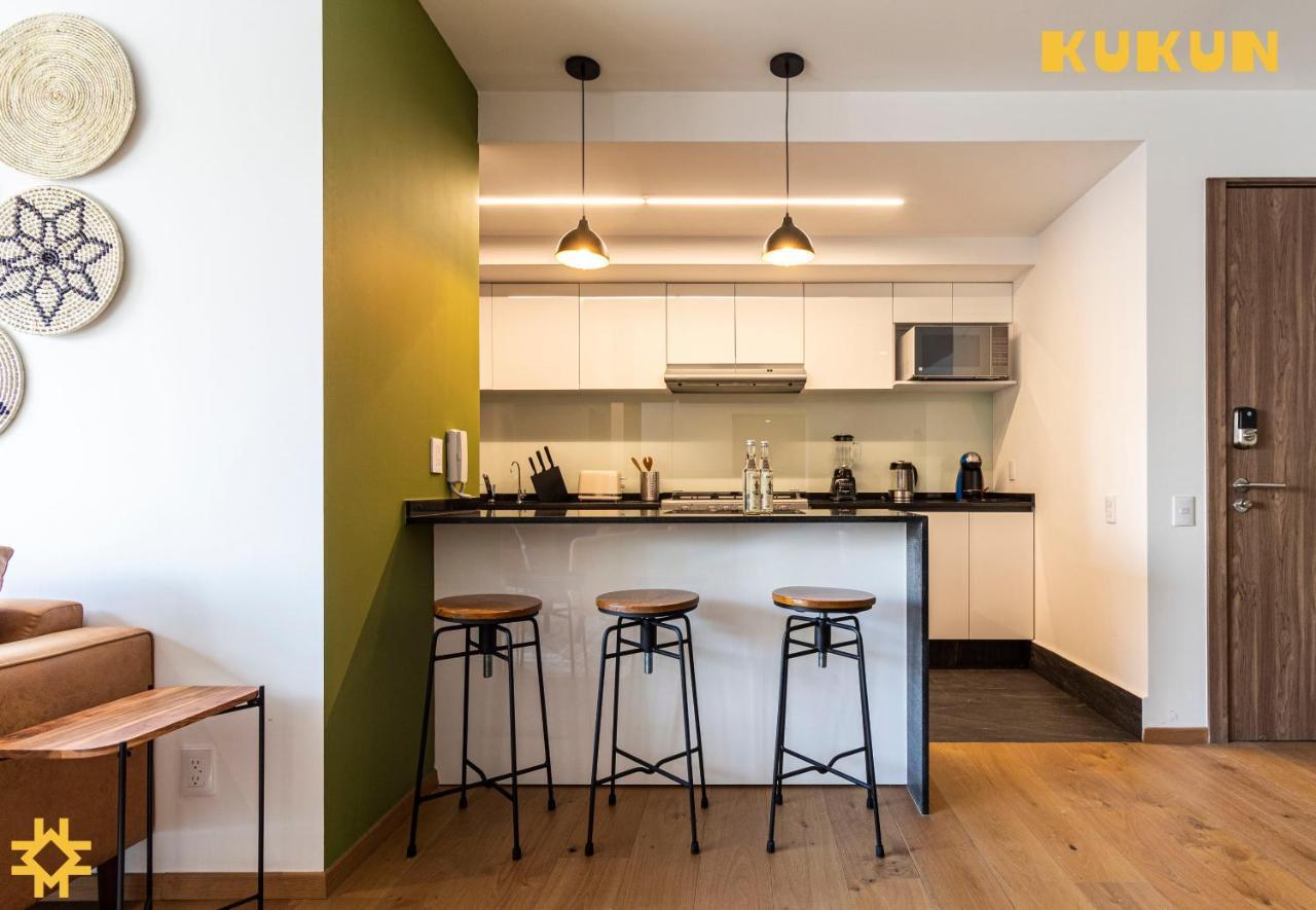 Kukun Condesa Taman Apartamento