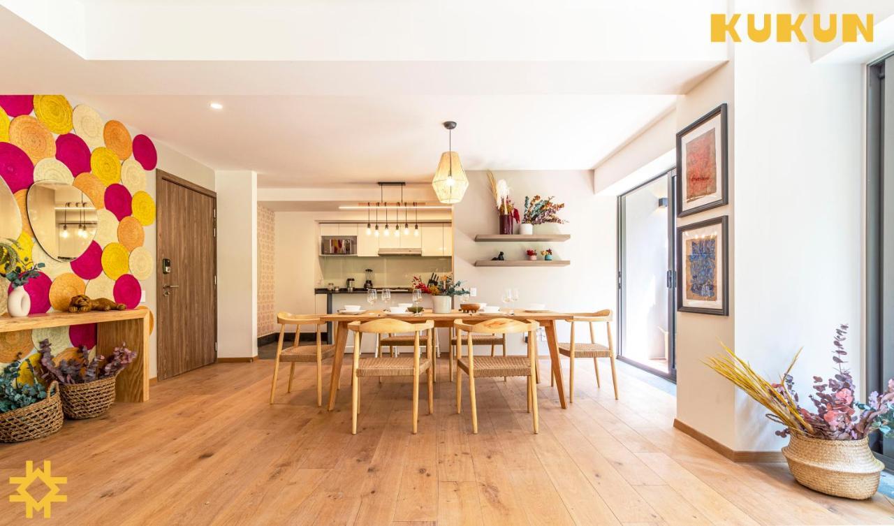 Kukun Condesa Taman Apartamento