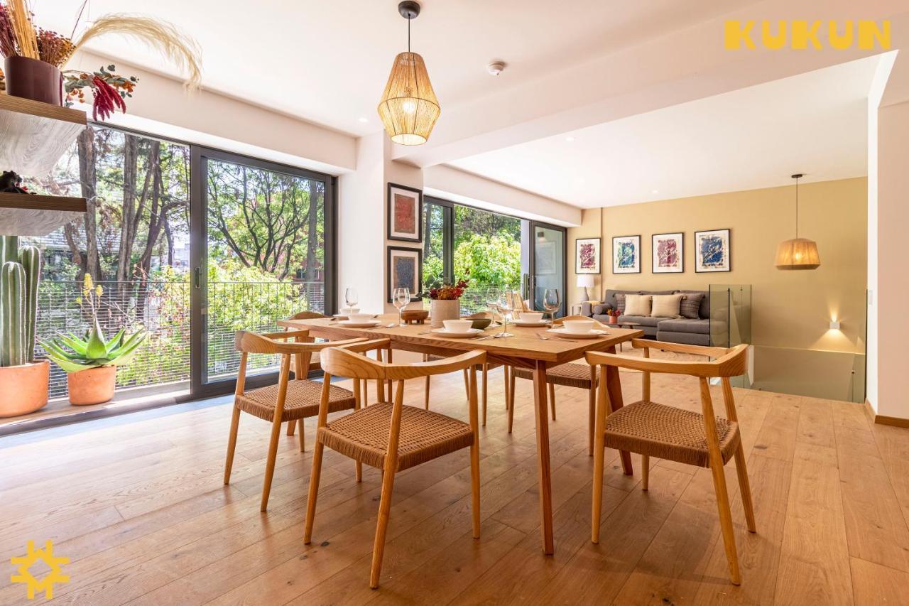 Kukun Condesa Taman Apartamento