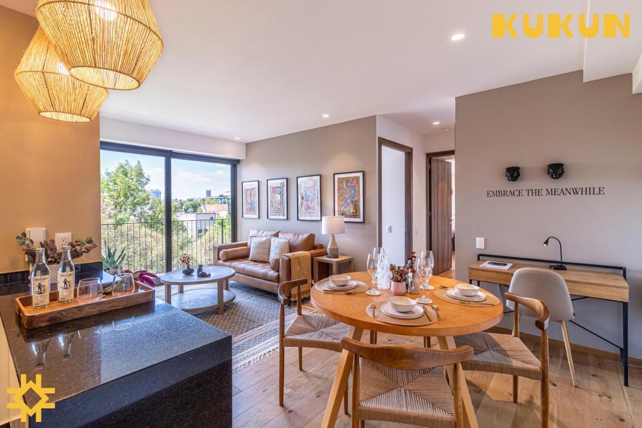 Kukun Condesa Taman Apartamento