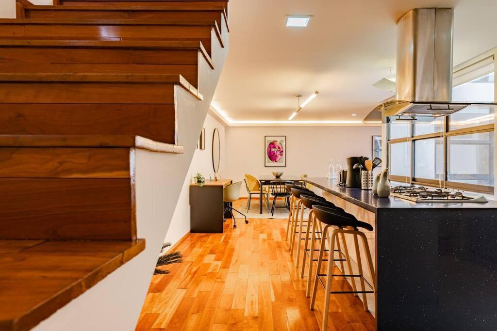 Stylish With Private Roof & Jacuzzi * Cidade do México