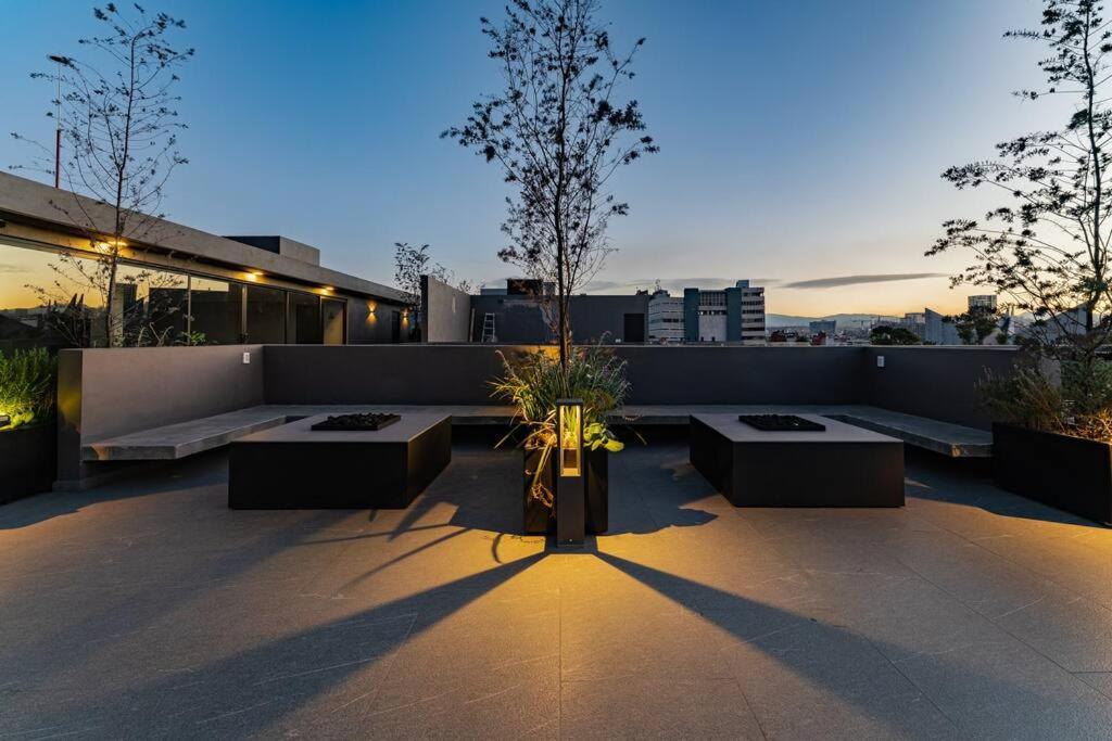 Apartamento African Vibes, Roof Top/gym, Across Parque Espana México DF