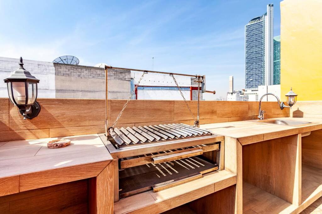 Loft Roma/condesa Con Terraza Privada. Apartamento *