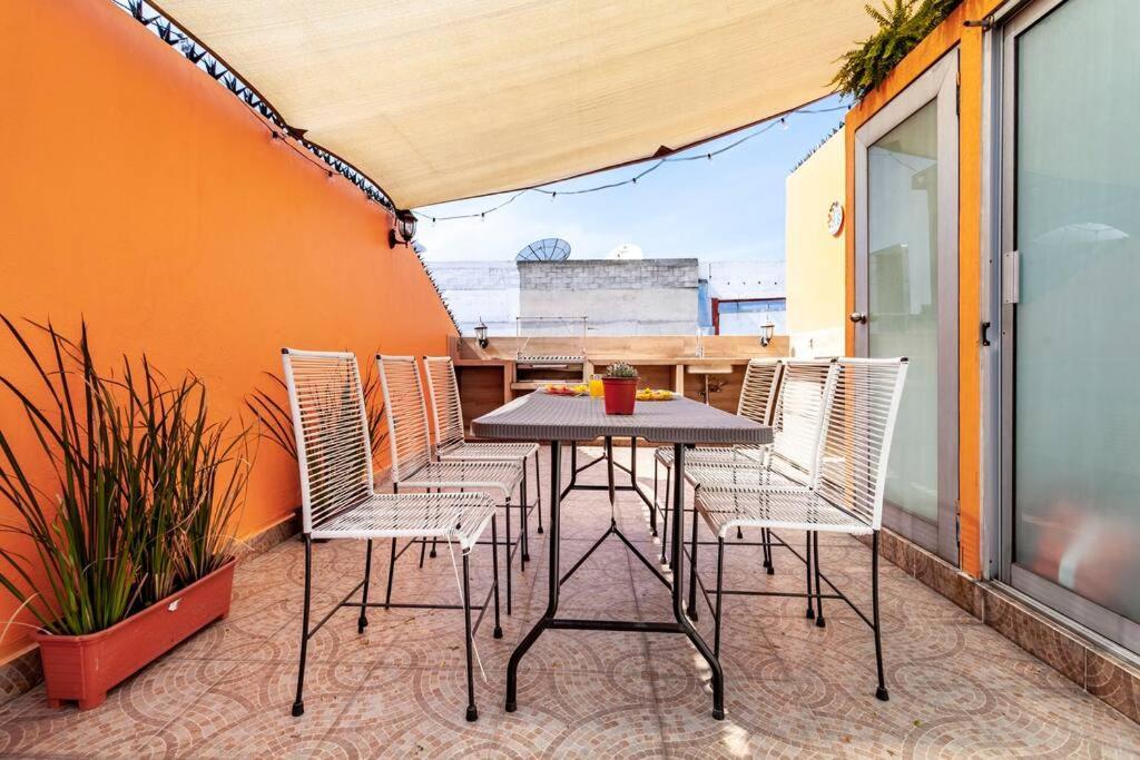 Apartamento Loft Roma/condesa Con Terraza Privada. México DF