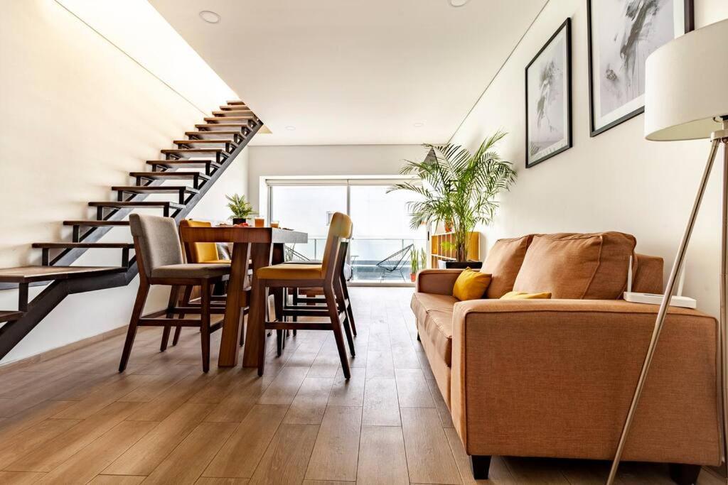 Loft Roma/condesa Con Terraza Privada. Apartamento