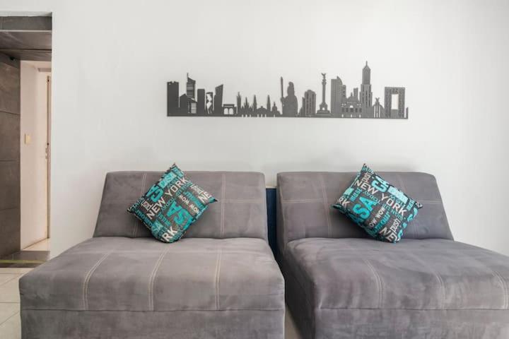 Apartamento Lui Confortable Moderna Con Bano Privado México DF