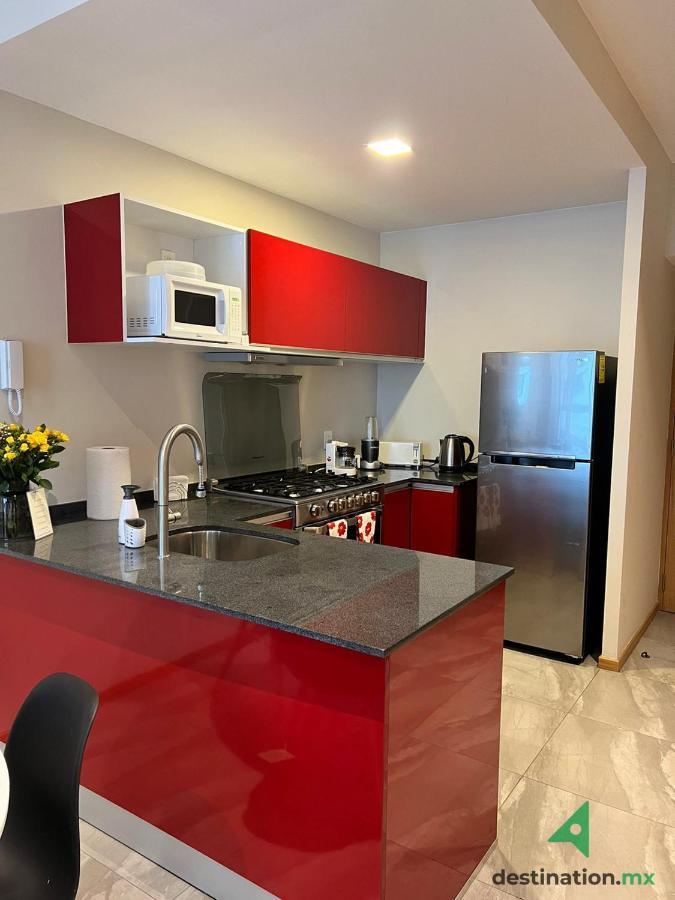 Cozy With Swimming Pool & Garden In Polanco - Viena Apartamento