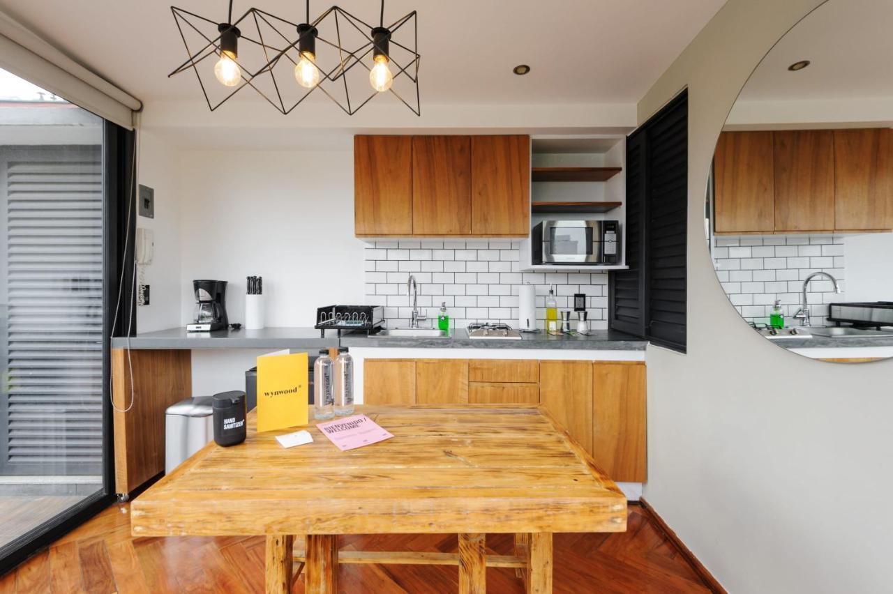 Lovely 1br With Rooftop In Roma Norte Apartamento