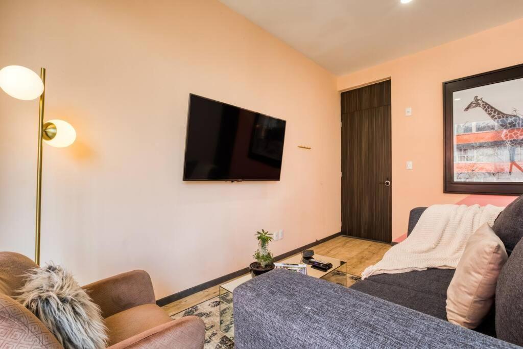 Apartment Medellin 148 By Mr W - 301 Aprt With 2 Bedroom And Balcony In La Roma Mexico City