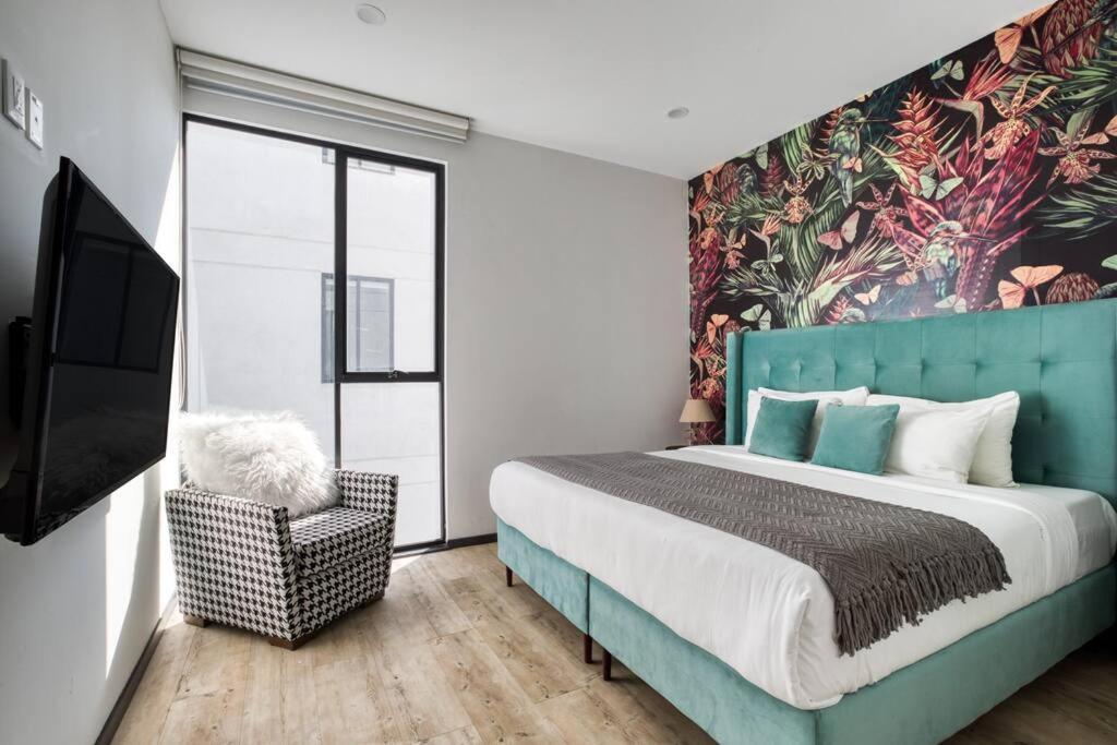 Medellin 148 By Mr W - 301 Aprt With 2 Bedroom And Balcony In La Roma Apartment Mexico City