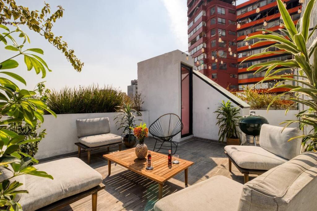 Medellin 148 By Mr W - 1br Ph4 With Roof Garden In La Roma Apartamento *