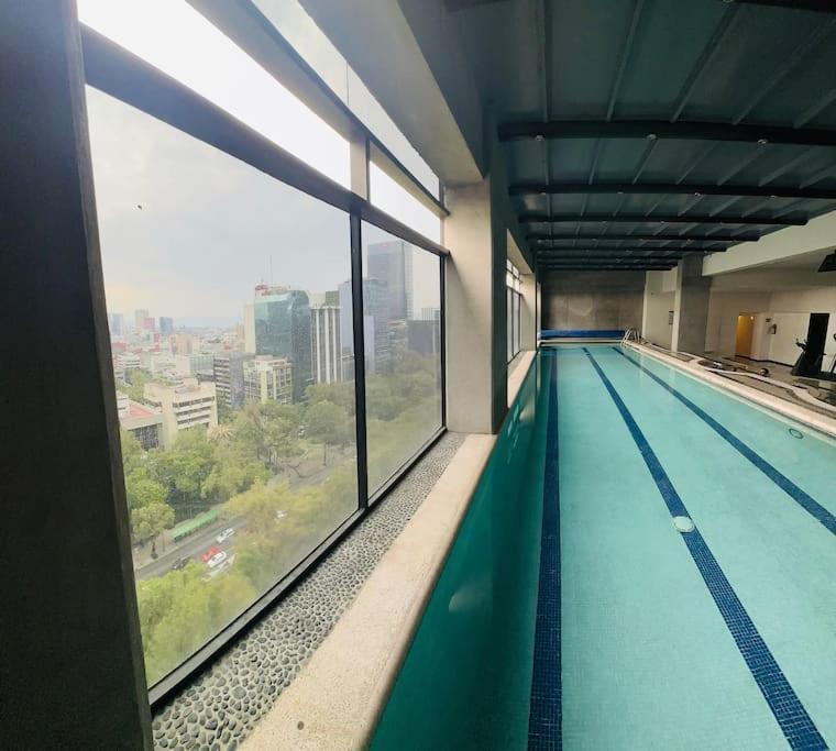 Apartamento Great Cozy Loft Luxory Pool/ Gym/jacuzzi/roof *