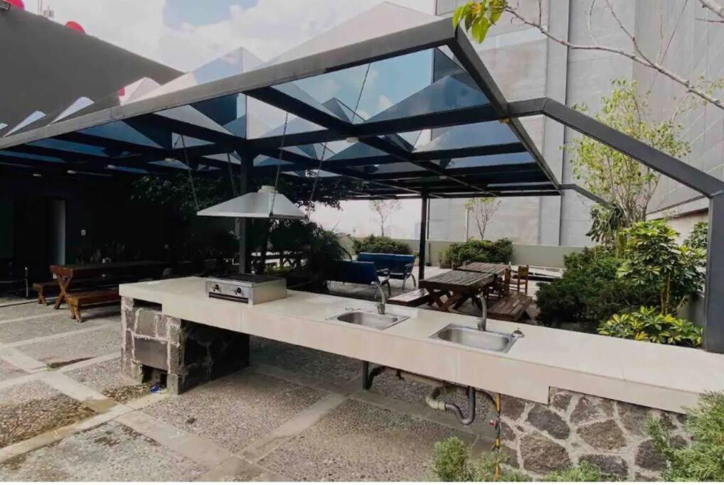 Loft Reforma Downtown Pool/jacuzzi/gym/roof Apartamento Cidade do México
