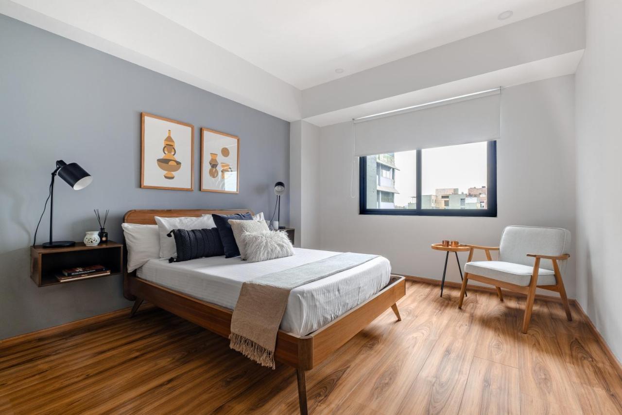 Apartamento Departamento Con 2 Recamaras Y Terraza En Roma Norte *