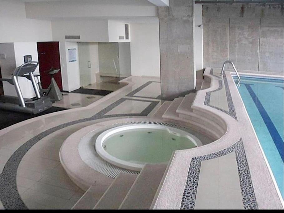 Apartamento Great Cozy Loft Luxory Pool/ Gym/jacuzzi/roof *