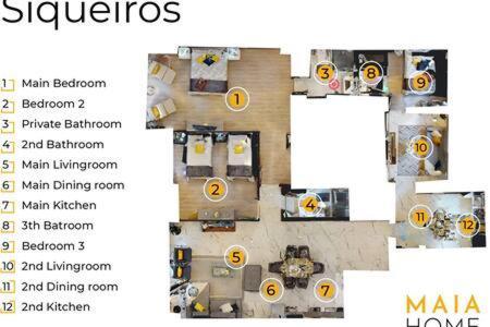Siqueiros Maia - Lujoso Apto En Polanco Cerca De Antara 3br Apartamento