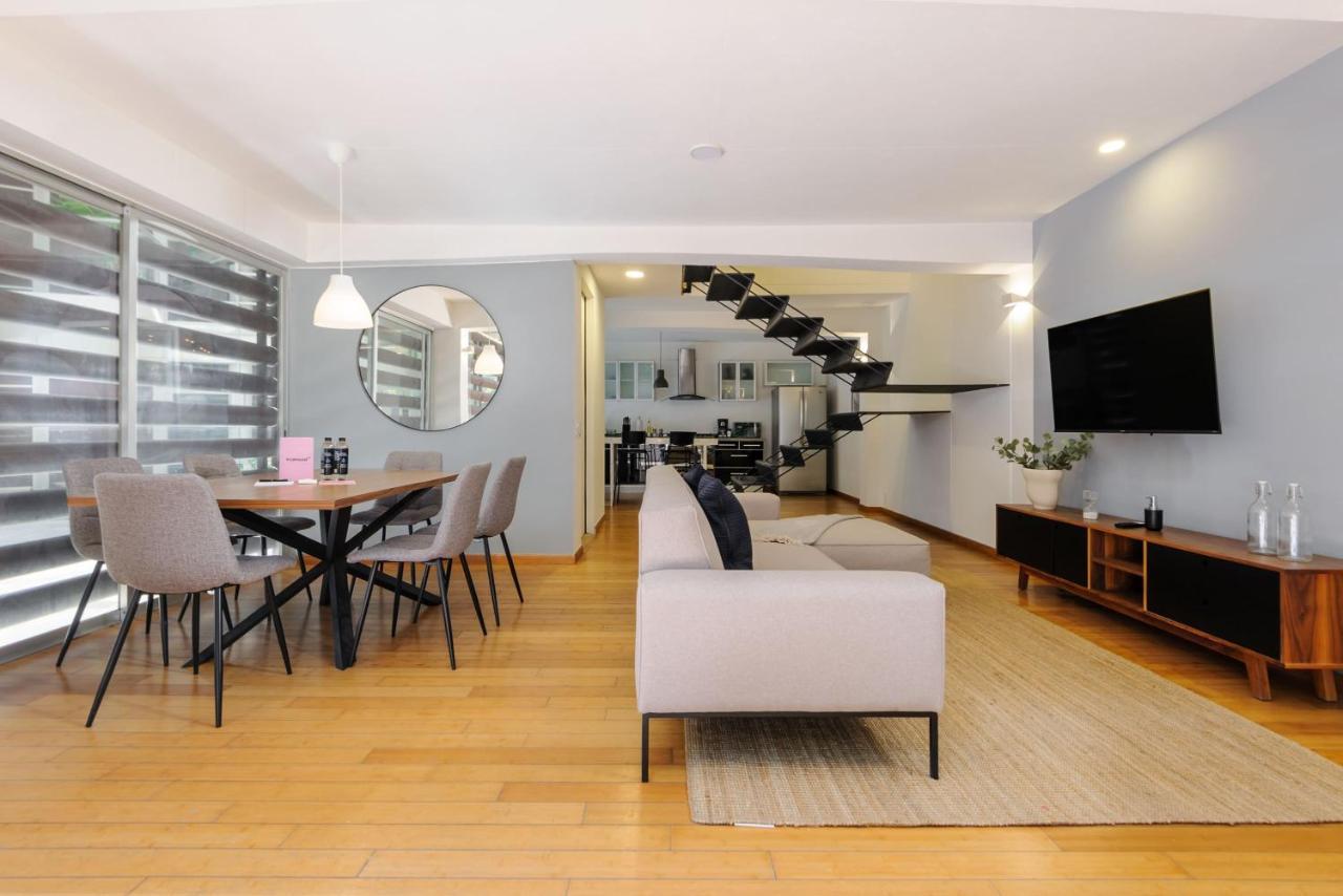 Amazing Duplex 2br In The Heart Of Condesa Apartamento Cidade do México