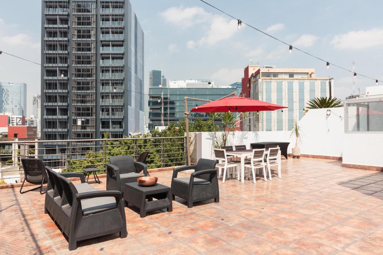 4 High-end With A Private Rooftop In Exclusive Roma Norte For Up To 22 Guests México DF