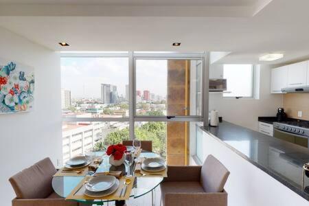 Apartamento Aurora Maiahome-2bd Amazing View In Polanco -pool Gym *