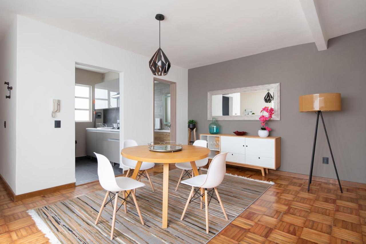 Apartamento D.4 Acogedor Departamento En La Iconica Roma Norte *
