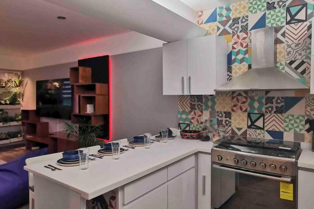 Modern Artist Apt., Overlooking Parque Espana Cidade do México