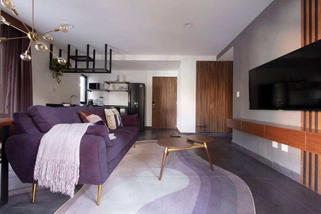 Colonia Roma Ideal 4 Personas, Con 2 Recamaras Y Cerca De Todo! Apartamento