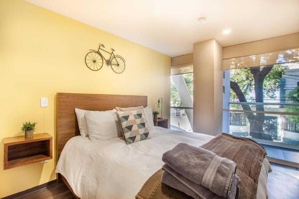 Corazon De Condesa 3 Departamentos - 200mbps Wifi, Roof, Gym * Cidade do México