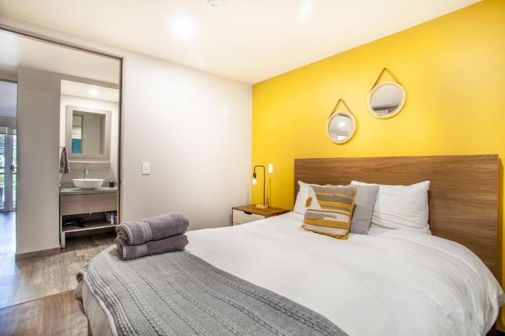 Corazon De Condesa 3 Departamentos - 200mbps Wifi, Roof, Gym Cidade do México