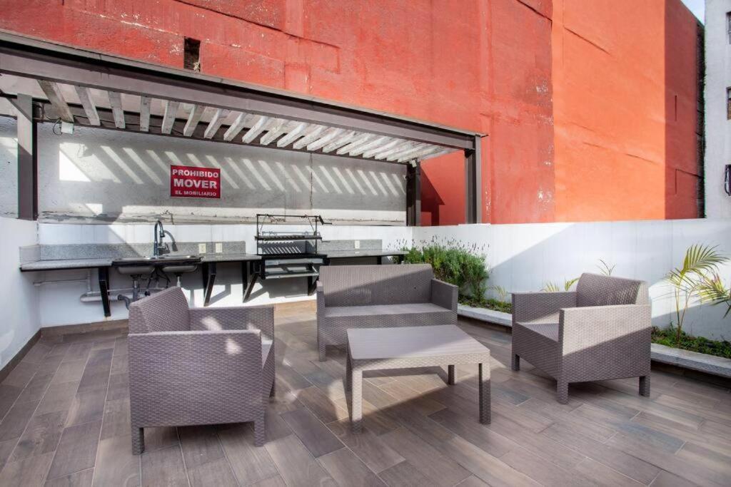 Corazon De Condesa 3 Departamentos - 200mbps Wifi, Roof, Gym * Cidade do México