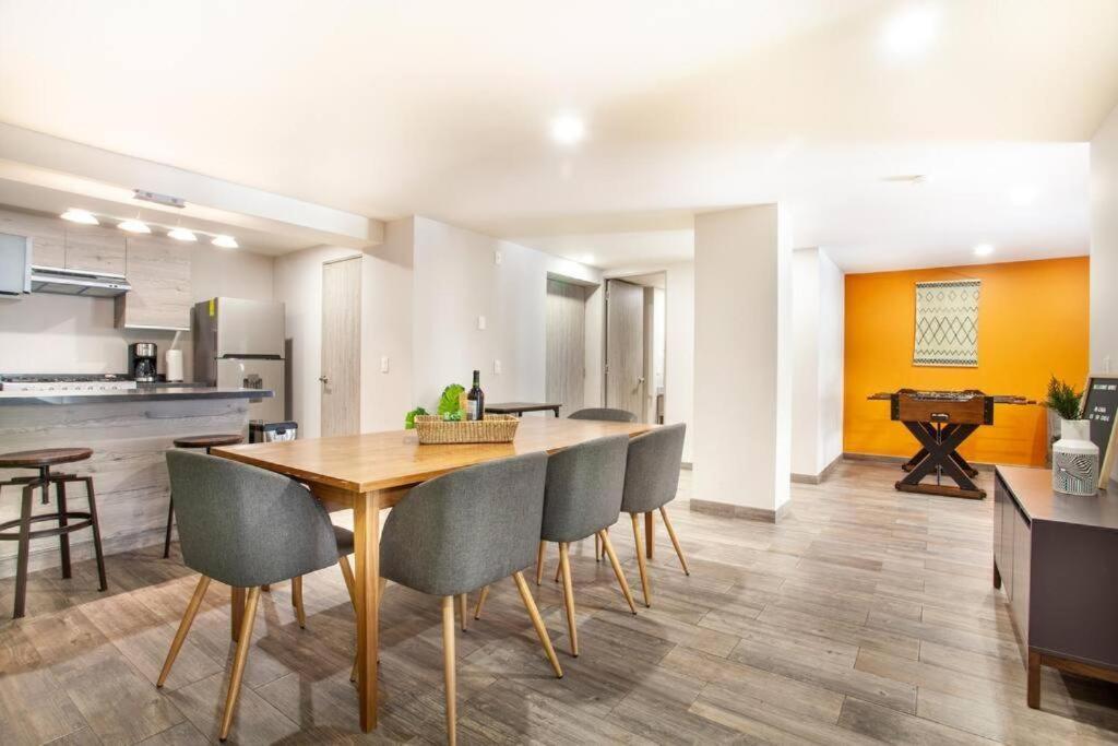 Aparthotel Corazon De Condesa 3 Departamentos - 200mbps Wifi, Roof, Gym