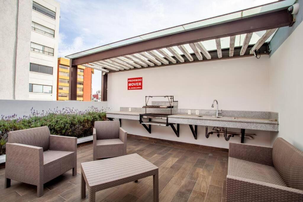 Corazon De Condesa 3 Departamentos - 200mbps Wifi, Roof, Gym Cidade do México