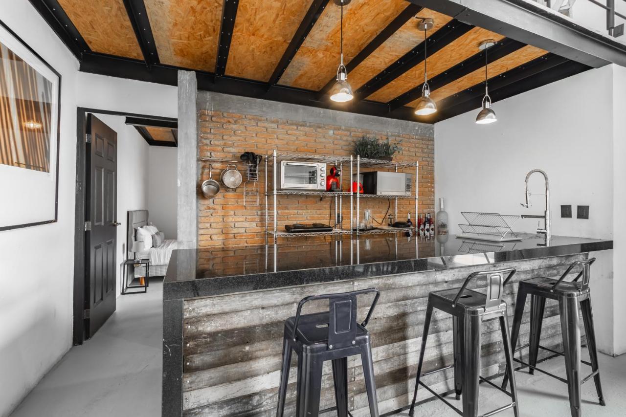 Loft Panoramico: Estilo Industrial Cerca De Santa Fe Apartment