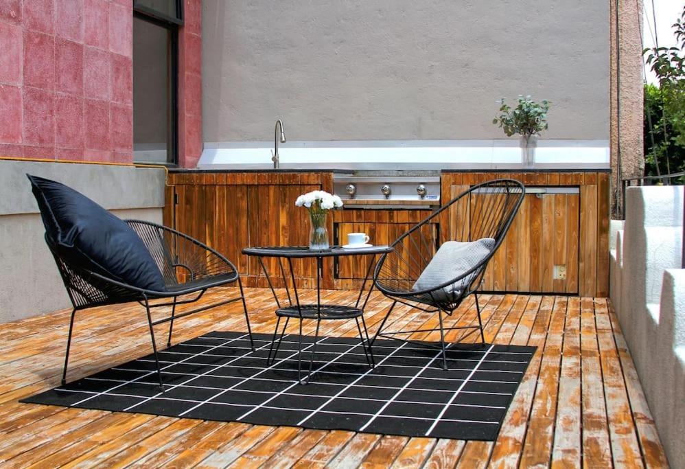 Elegant Boutique In La Roma 2br/2ba/terrace *