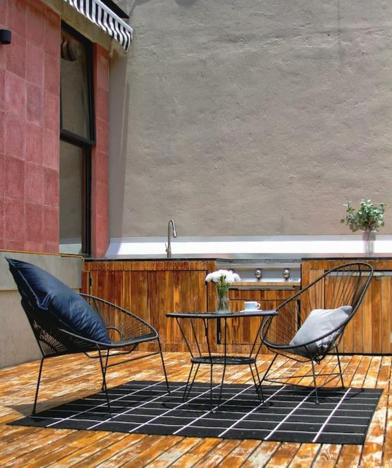 Elegant Boutique In La Roma 2br/2ba/terrace Apartamento Cidade do México