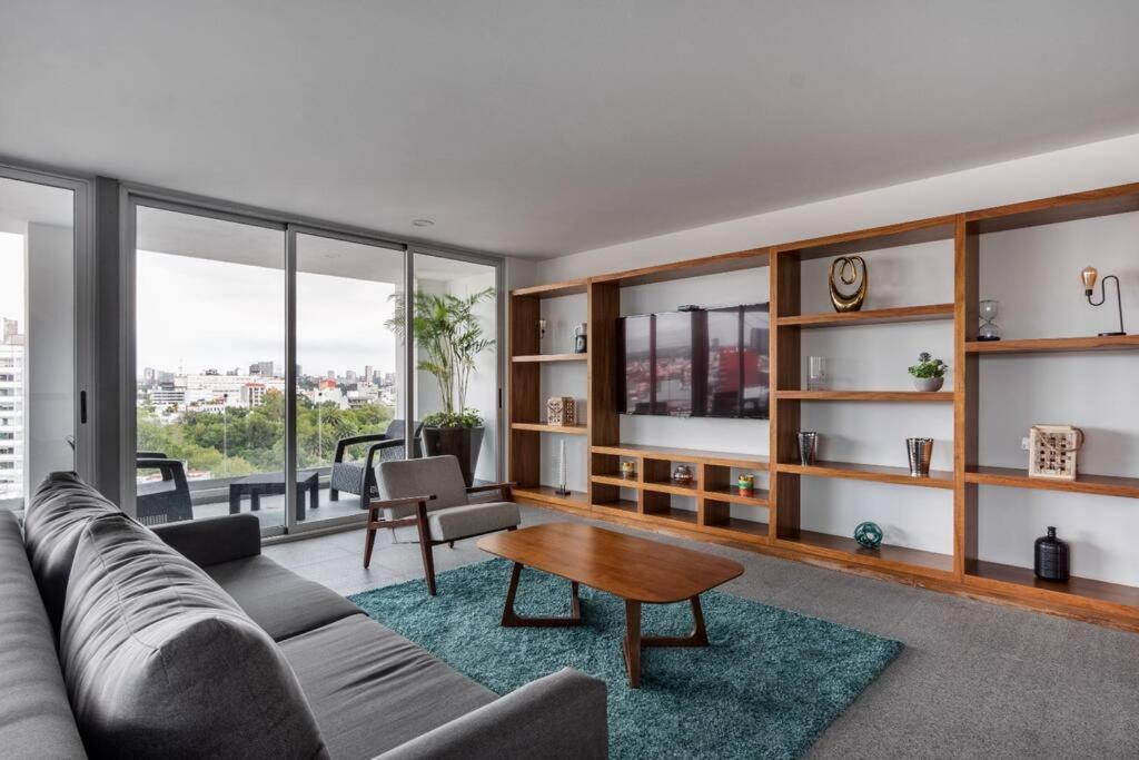 Departamento En Condesa Con Alberca Y Gimnasio *