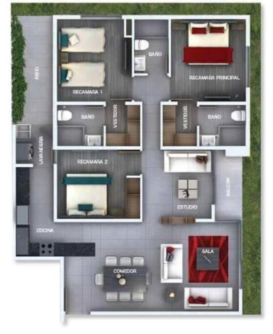Hermoso Departamento Al Sur De La Ciudad De Apartment *