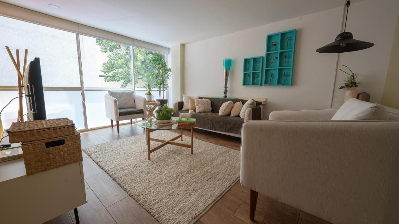 Apartamento Condesa Mexican Hideway 3bd 2ba Roof 200mbps México DF