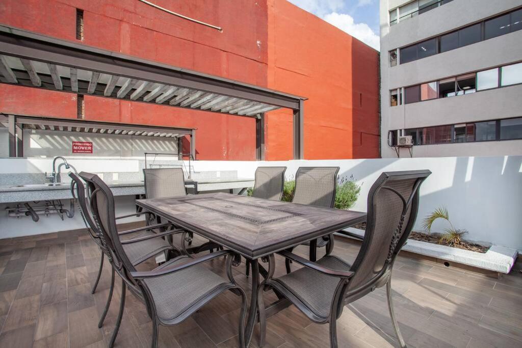 Apartamento Condesa Mexican Hideway 3bd 2ba Roof 200mbps