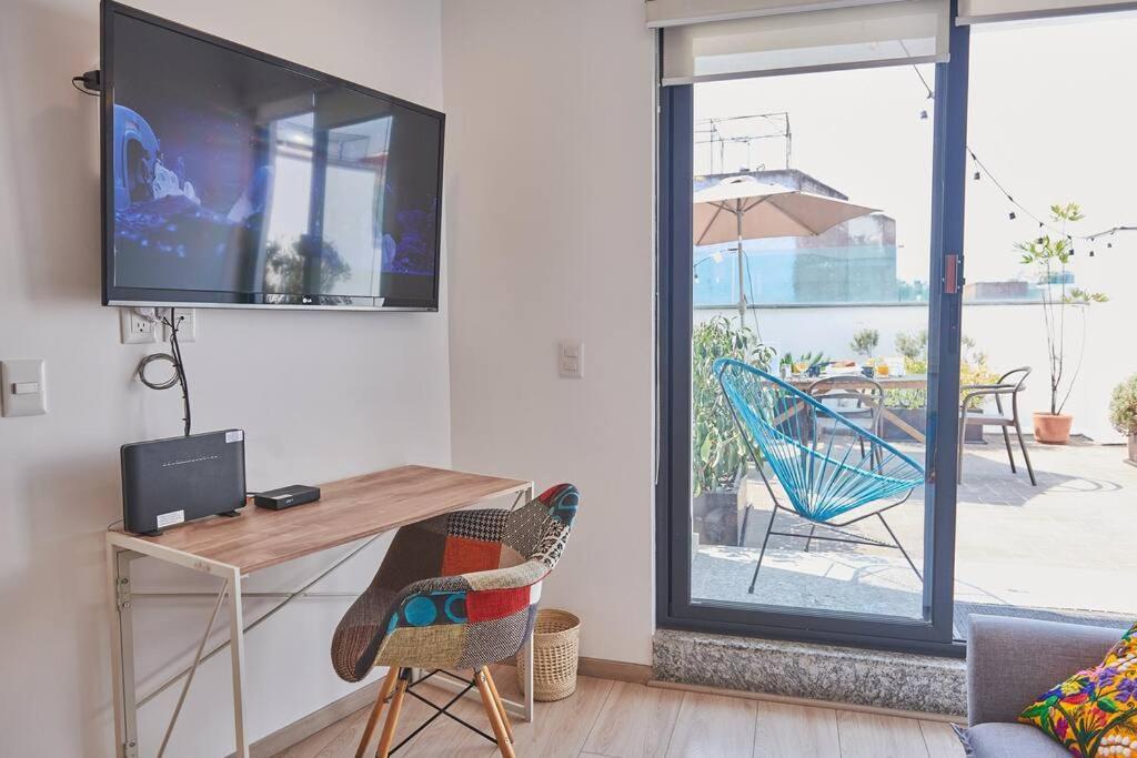Apartamento Soleado Ph Con Terraza Privada En Roma Norte