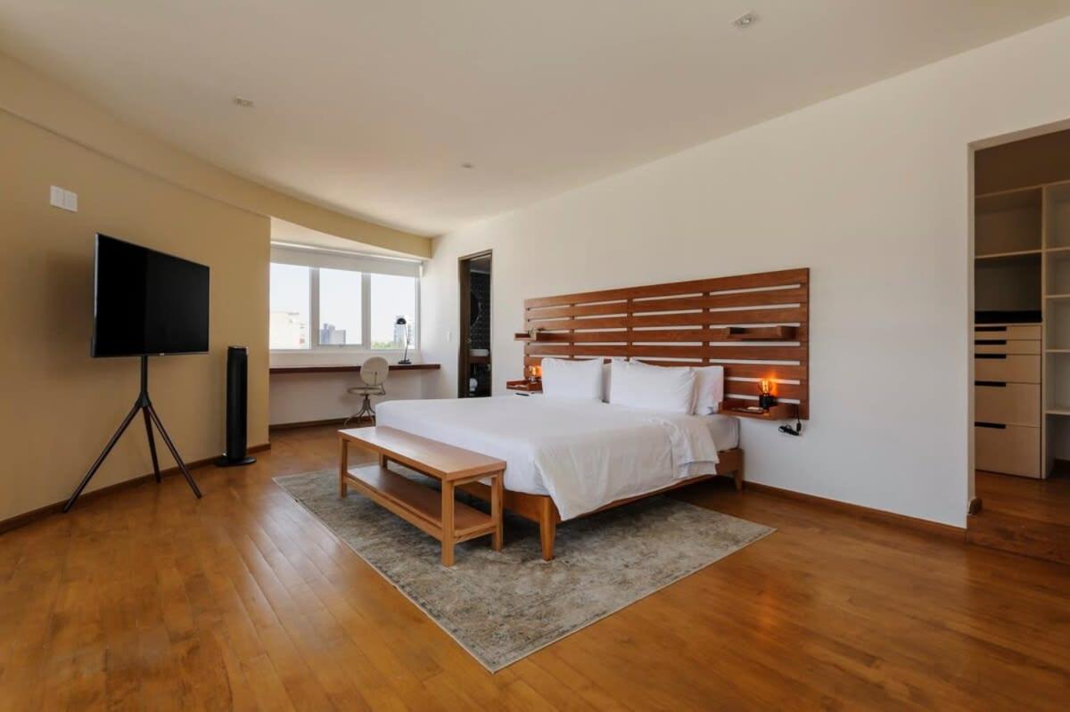 Stunning Penthouse With Terrace In Condesa Apartamento México DF