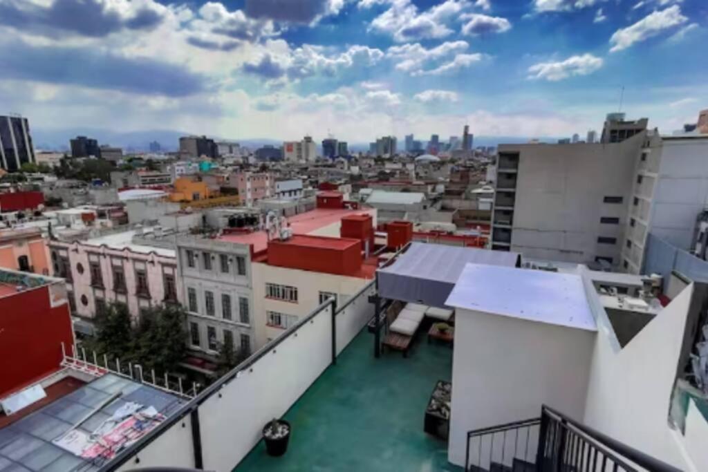 1ph Hidden Gem In Centro Fits 10 Private Terrace Сasa de vacaciones México DF