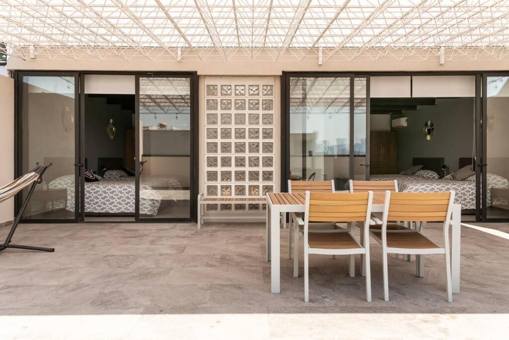 1ph Hidden Gem In Centro Fits 10 Private Terrace Casa de férias Cidade do México