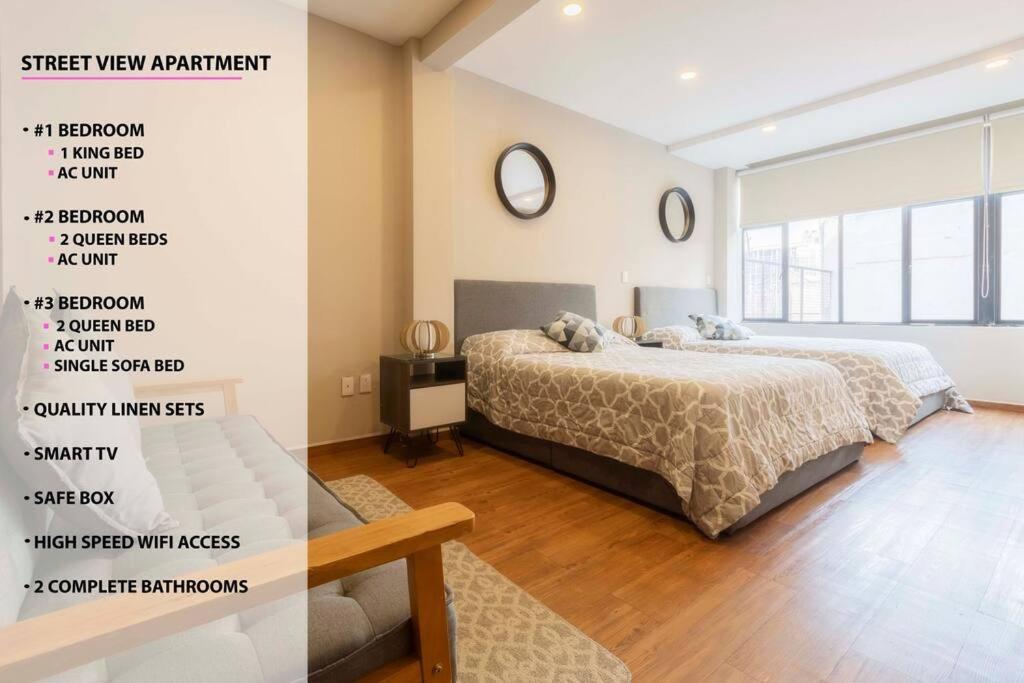 501 Zocalo 3bdrm 2bath Rooftop Apartment Mexico City