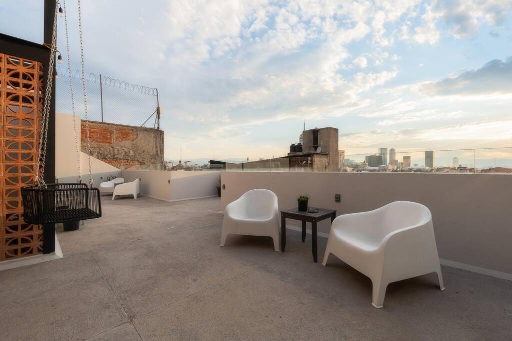 P402 Private Balcony 3bdrm 2bth Ac Rooftop Apartamento México DF