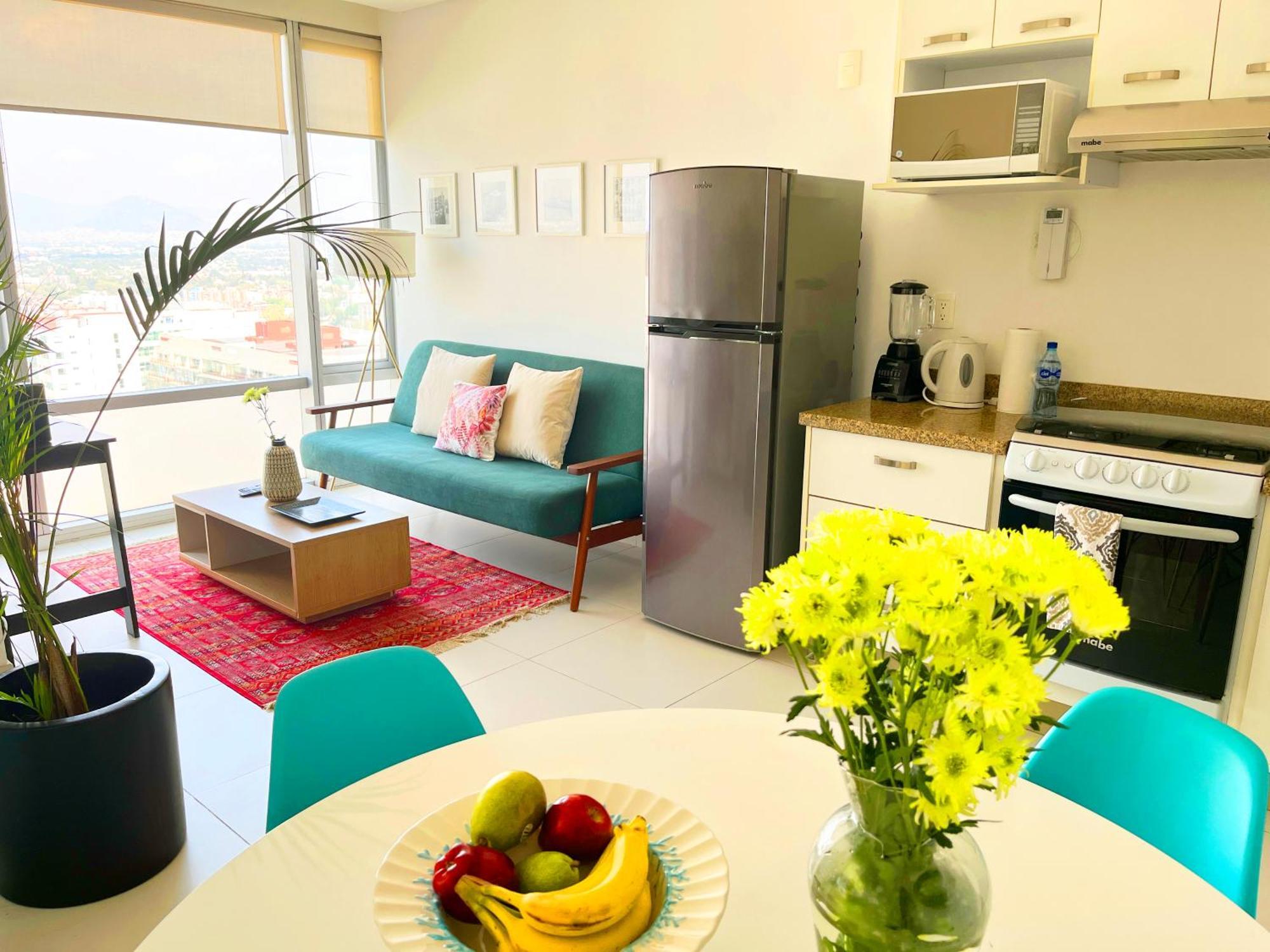 Apartamento Beguest Polanco. 1br Wsh Dry. Gardens Cidade do México